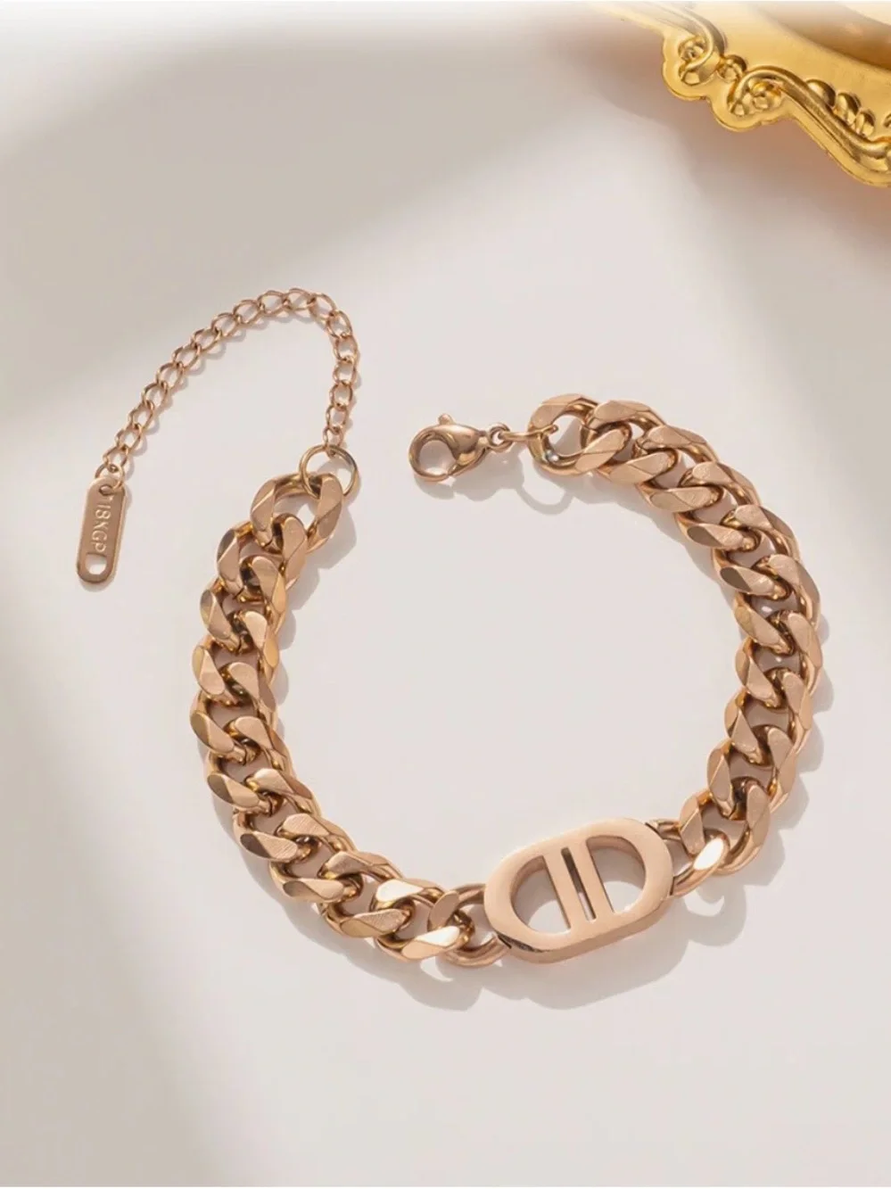 Minimalist Geometric Titanium Steel - Gold, Silver, Rose Gold Bracelet